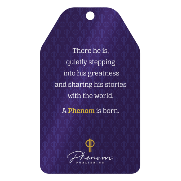 "A Phenom is Born" Metal Ornament - Image 3