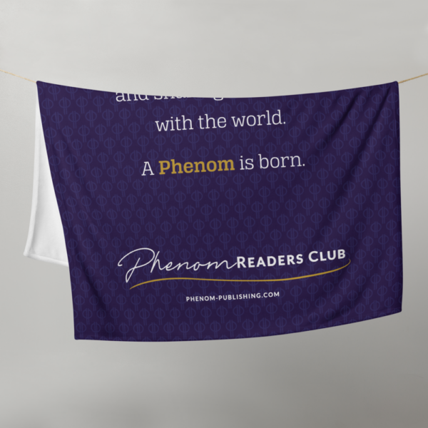 "A Phenom is Born" Throw Blankey - Image 2